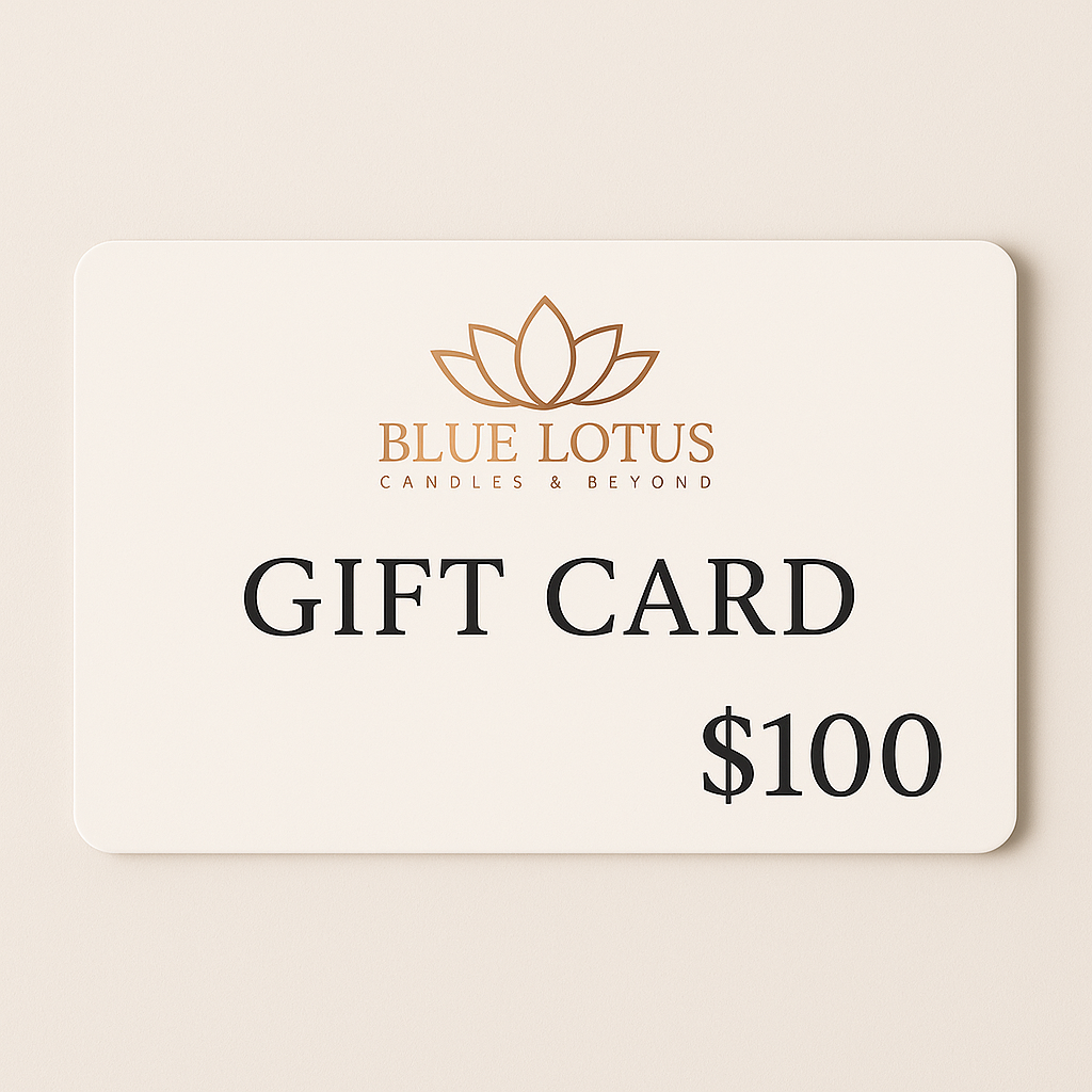 Blue Lotus Candle Gift Card